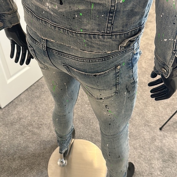 GFTD LA Paint Splatter Jeans - Picture 7 of 8